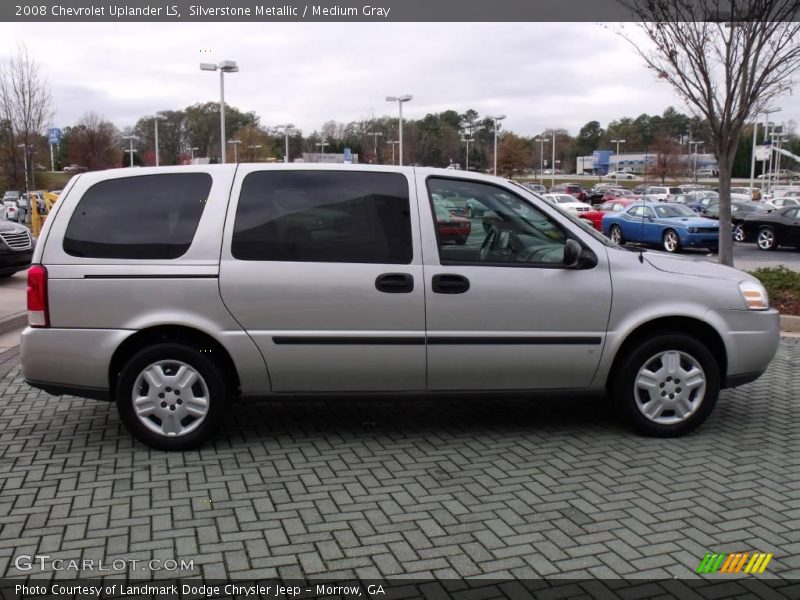 Silverstone Metallic / Medium Gray 2008 Chevrolet Uplander LS