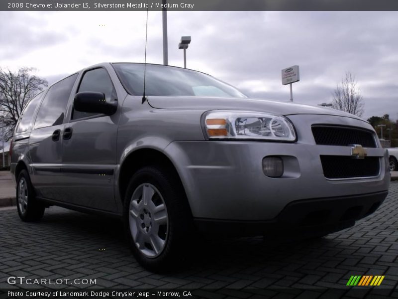 Silverstone Metallic / Medium Gray 2008 Chevrolet Uplander LS