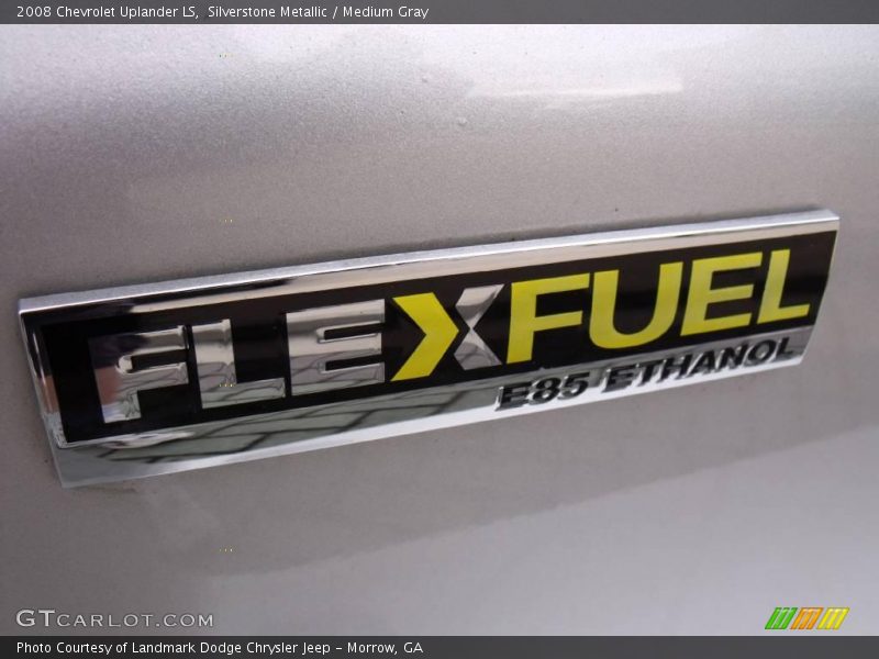 Silverstone Metallic / Medium Gray 2008 Chevrolet Uplander LS