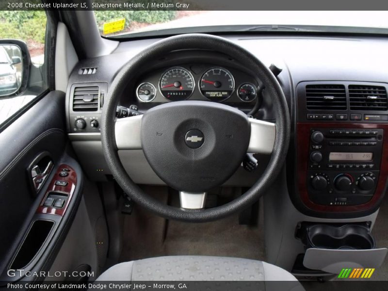 Silverstone Metallic / Medium Gray 2008 Chevrolet Uplander LS