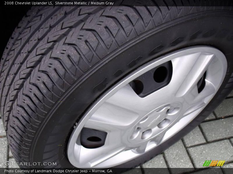 Silverstone Metallic / Medium Gray 2008 Chevrolet Uplander LS