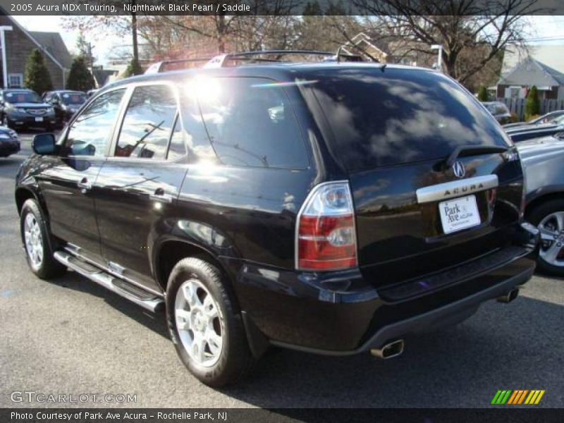 Nighthawk Black Pearl / Saddle 2005 Acura MDX Touring