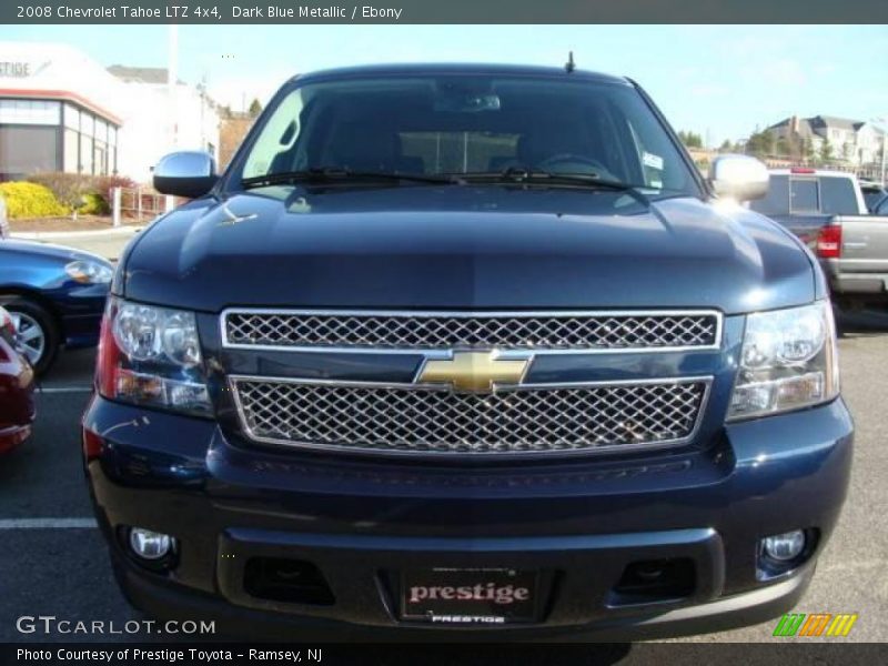 Dark Blue Metallic / Ebony 2008 Chevrolet Tahoe LTZ 4x4