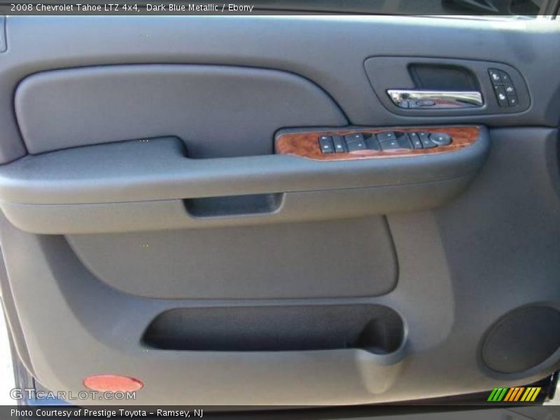 Dark Blue Metallic / Ebony 2008 Chevrolet Tahoe LTZ 4x4