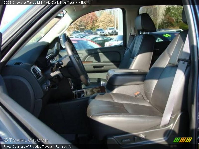 Dark Blue Metallic / Ebony 2008 Chevrolet Tahoe LTZ 4x4