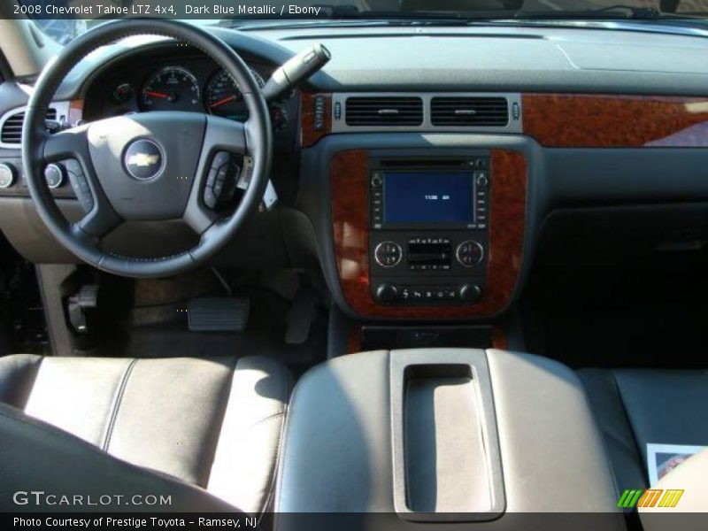 Dark Blue Metallic / Ebony 2008 Chevrolet Tahoe LTZ 4x4