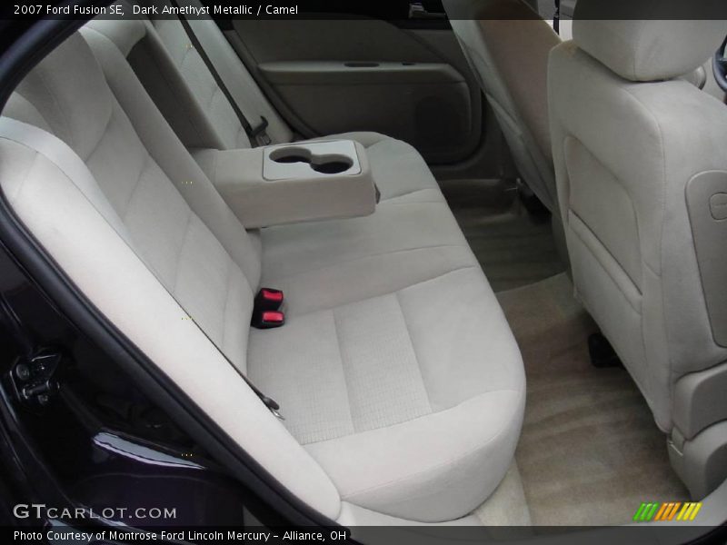 Dark Amethyst Metallic / Camel 2007 Ford Fusion SE