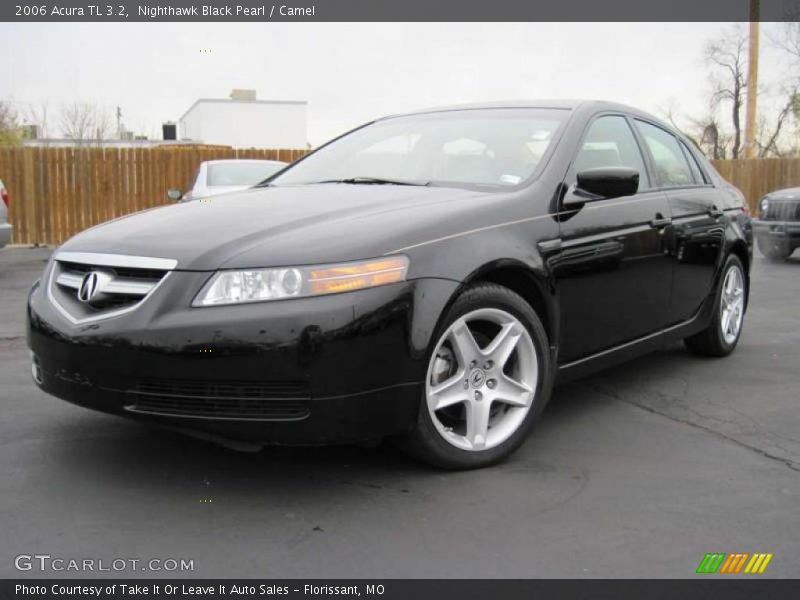 Nighthawk Black Pearl / Camel 2006 Acura TL 3.2