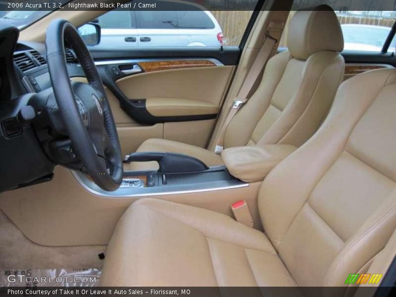 Nighthawk Black Pearl / Camel 2006 Acura TL 3.2