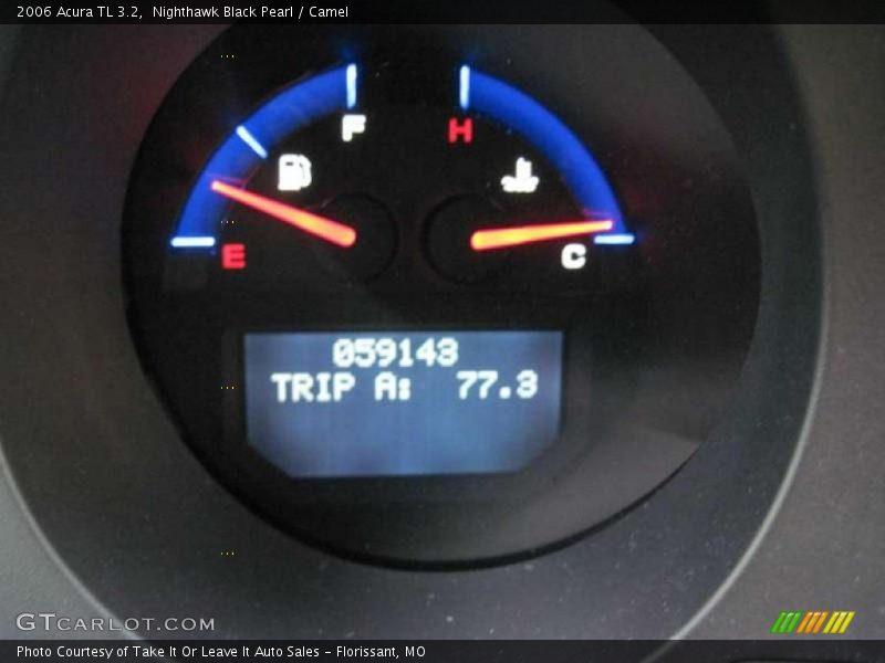 Nighthawk Black Pearl / Camel 2006 Acura TL 3.2