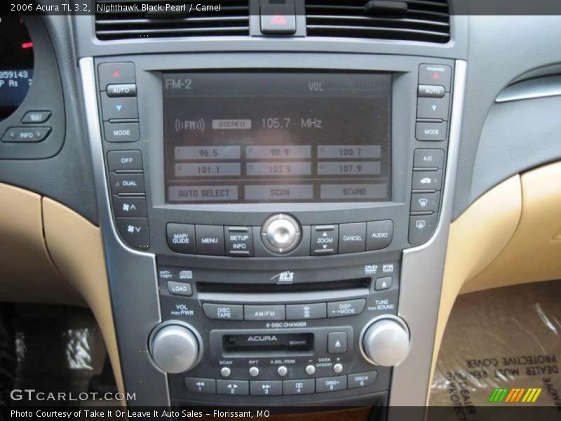 Nighthawk Black Pearl / Camel 2006 Acura TL 3.2
