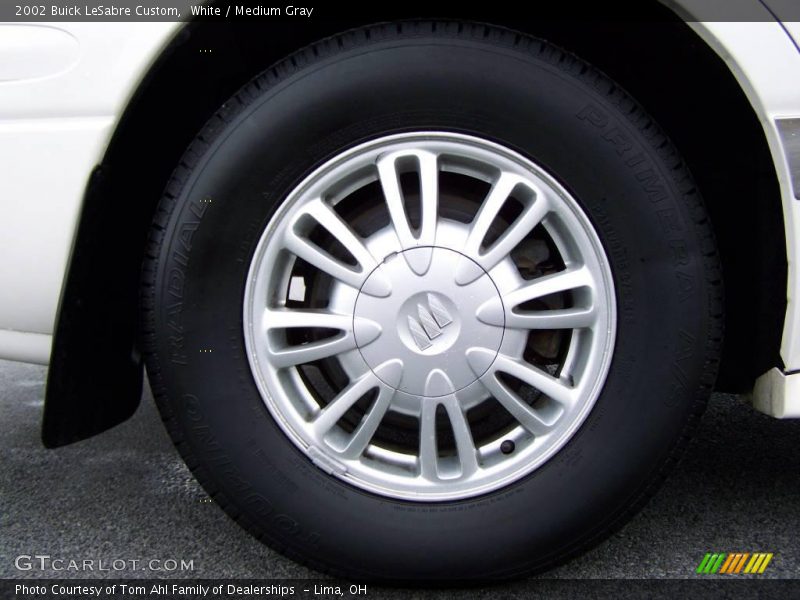 White / Medium Gray 2002 Buick LeSabre Custom