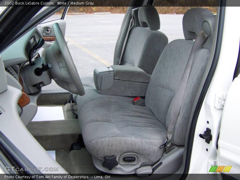 White / Medium Gray 2002 Buick LeSabre Custom