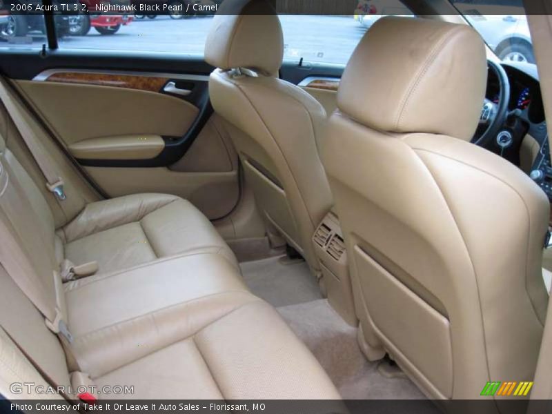 Nighthawk Black Pearl / Camel 2006 Acura TL 3.2