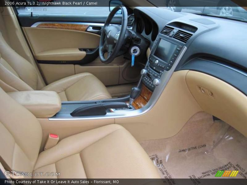 Nighthawk Black Pearl / Camel 2006 Acura TL 3.2
