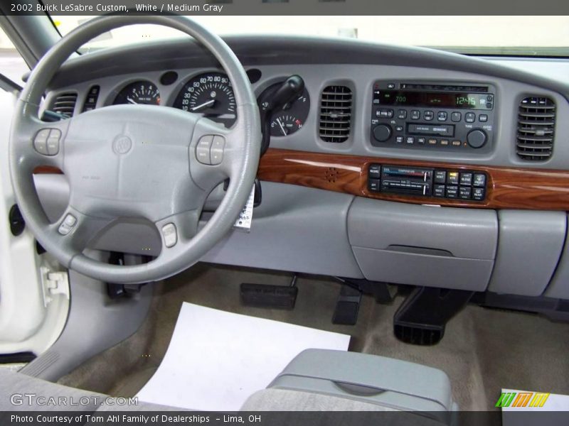 White / Medium Gray 2002 Buick LeSabre Custom
