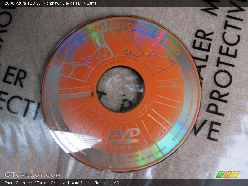 Nighthawk Black Pearl / Camel 2006 Acura TL 3.2
