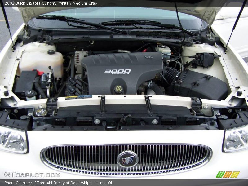 White / Medium Gray 2002 Buick LeSabre Custom