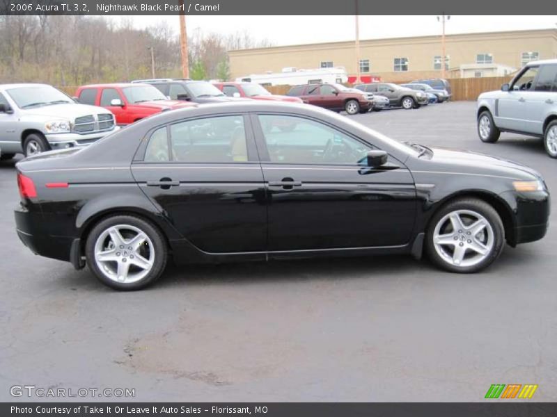 Nighthawk Black Pearl / Camel 2006 Acura TL 3.2
