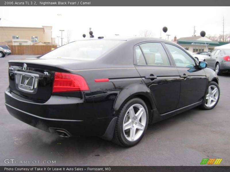 Nighthawk Black Pearl / Camel 2006 Acura TL 3.2