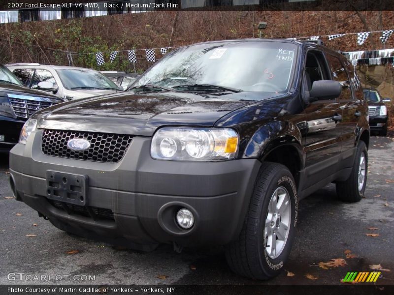 Black / Medium/Dark Flint 2007 Ford Escape XLT V6 4WD