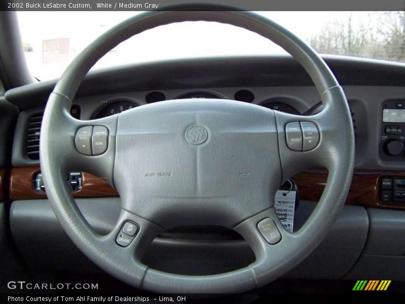 White / Medium Gray 2002 Buick LeSabre Custom