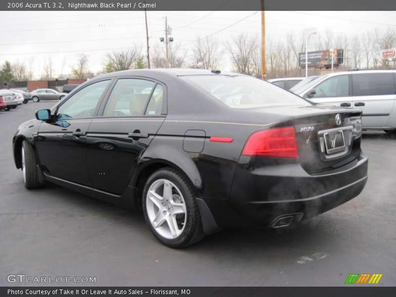 Nighthawk Black Pearl / Camel 2006 Acura TL 3.2