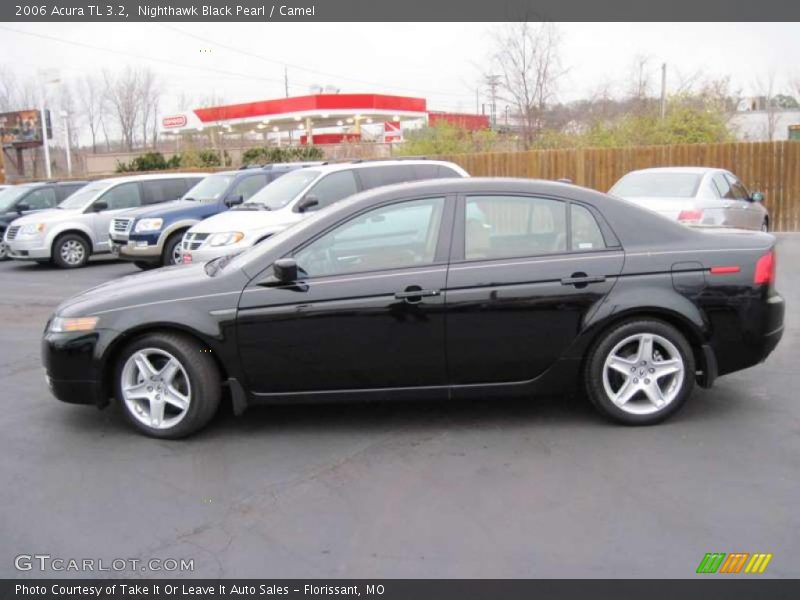 Nighthawk Black Pearl / Camel 2006 Acura TL 3.2