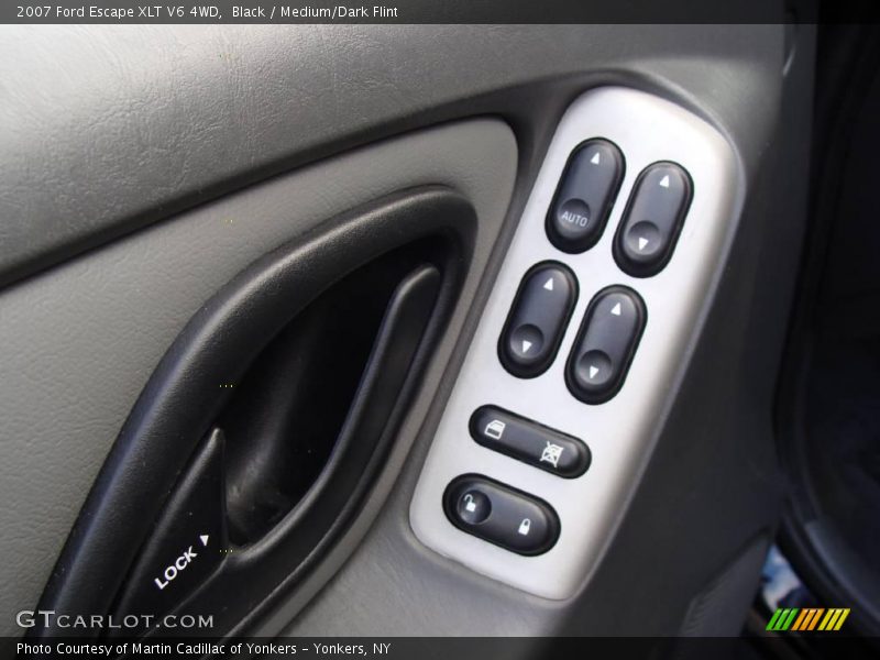 Black / Medium/Dark Flint 2007 Ford Escape XLT V6 4WD