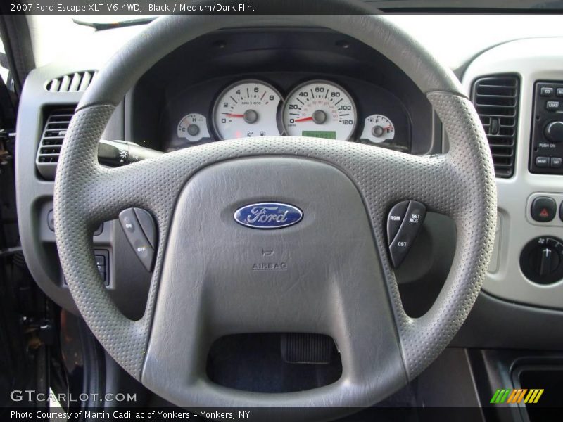 Black / Medium/Dark Flint 2007 Ford Escape XLT V6 4WD