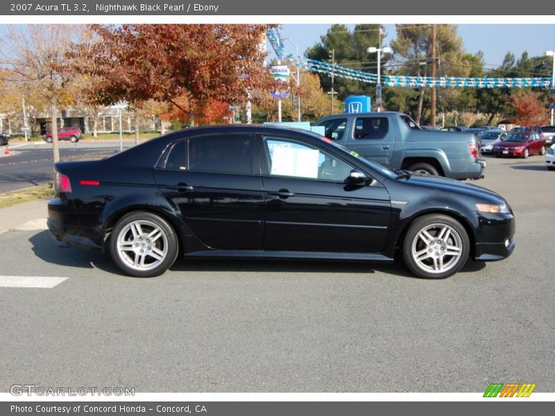 Nighthawk Black Pearl / Ebony 2007 Acura TL 3.2