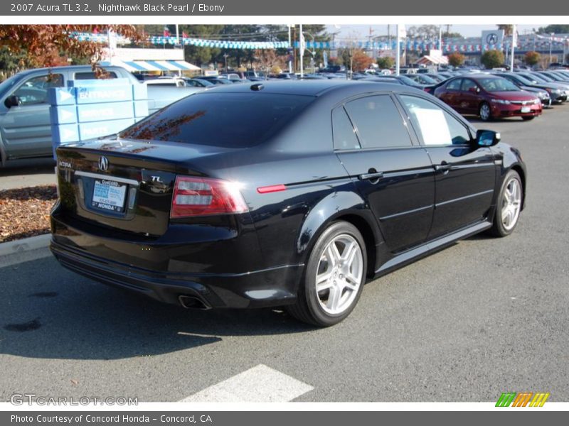 Nighthawk Black Pearl / Ebony 2007 Acura TL 3.2