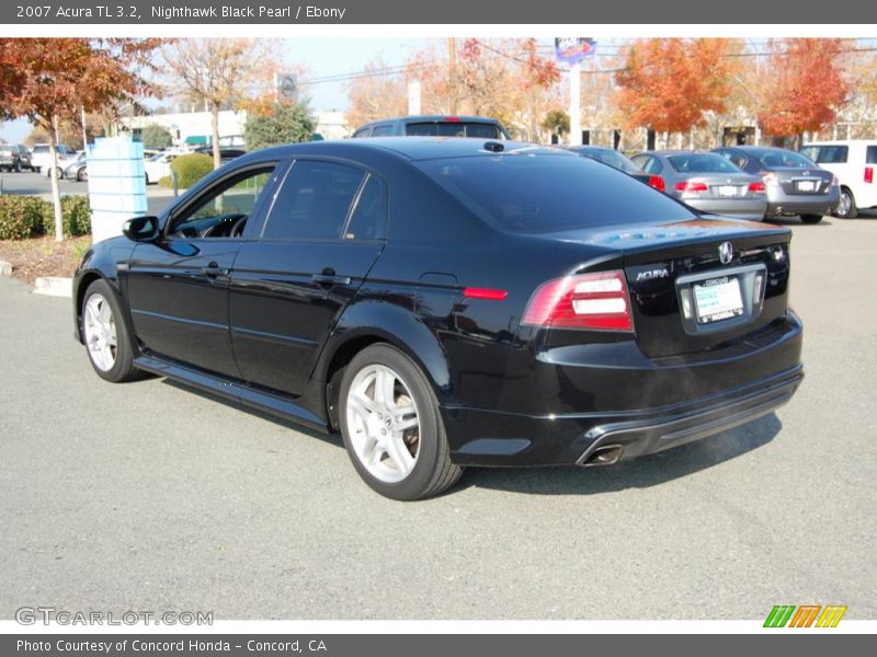 Nighthawk Black Pearl / Ebony 2007 Acura TL 3.2