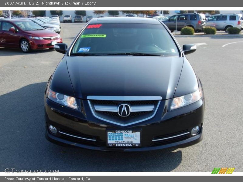 Nighthawk Black Pearl / Ebony 2007 Acura TL 3.2
