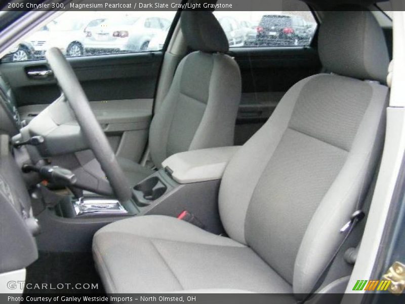 Magnesium Pearlcoat / Dark Slate Gray/Light Graystone 2006 Chrysler 300
