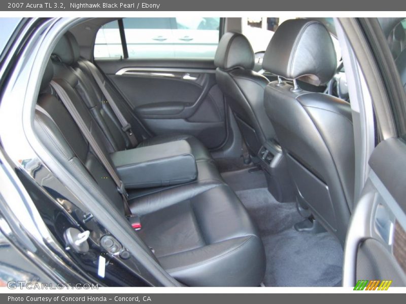 Nighthawk Black Pearl / Ebony 2007 Acura TL 3.2
