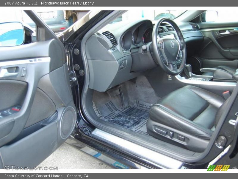 Nighthawk Black Pearl / Ebony 2007 Acura TL 3.2
