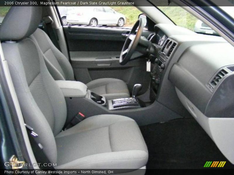 Magnesium Pearlcoat / Dark Slate Gray/Light Graystone 2006 Chrysler 300