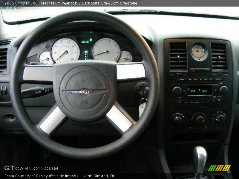 Magnesium Pearlcoat / Dark Slate Gray/Light Graystone 2006 Chrysler 300