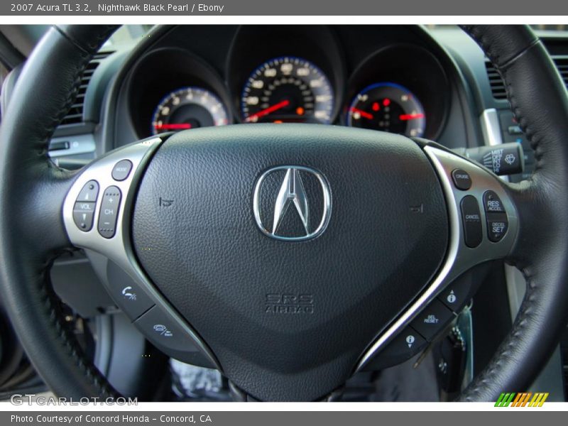 Nighthawk Black Pearl / Ebony 2007 Acura TL 3.2