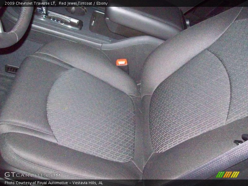 Red Jewel Tintcoat / Ebony 2009 Chevrolet Traverse LT