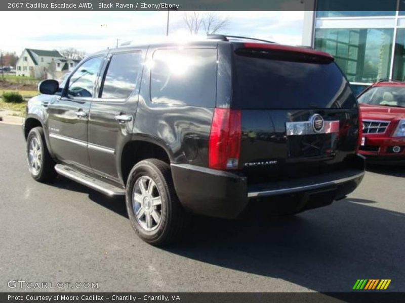 Black Raven / Ebony/Ebony 2007 Cadillac Escalade AWD