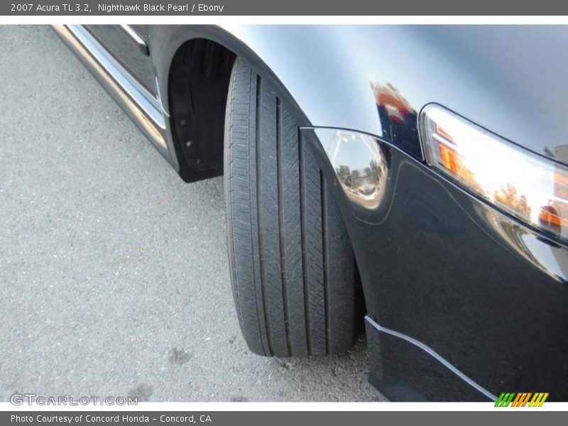 Nighthawk Black Pearl / Ebony 2007 Acura TL 3.2