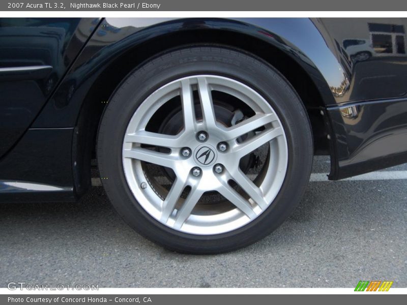 Nighthawk Black Pearl / Ebony 2007 Acura TL 3.2