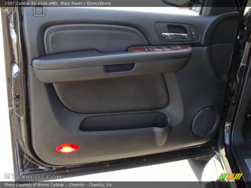 Black Raven / Ebony/Ebony 2007 Cadillac Escalade AWD