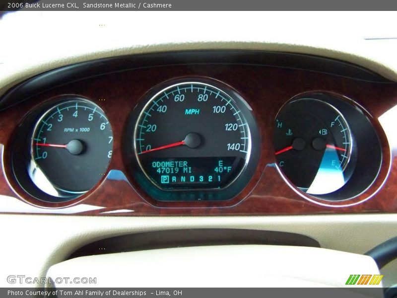 Sandstone Metallic / Cashmere 2006 Buick Lucerne CXL
