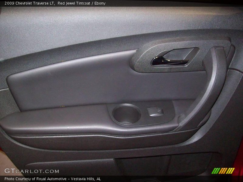 Red Jewel Tintcoat / Ebony 2009 Chevrolet Traverse LT