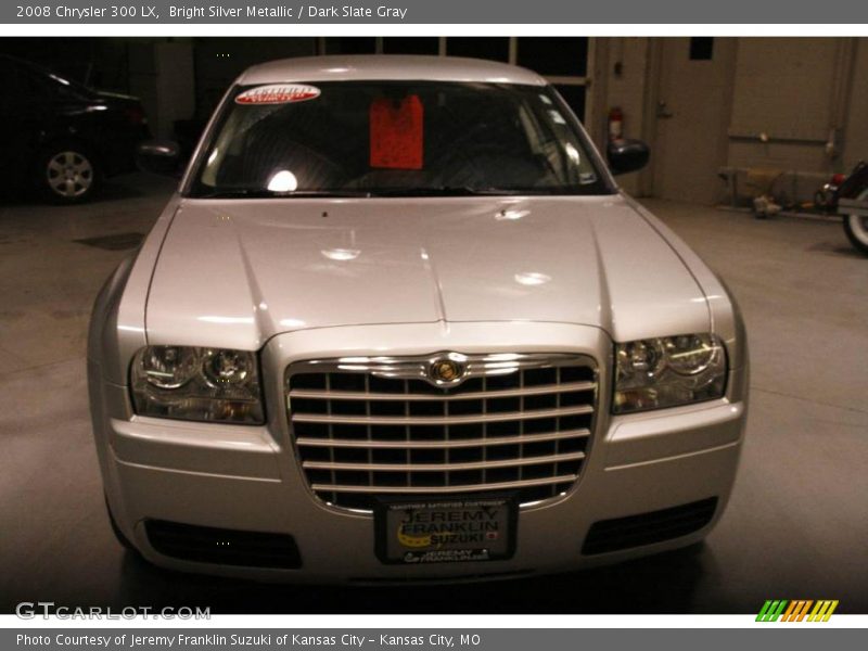 Bright Silver Metallic / Dark Slate Gray 2008 Chrysler 300 LX