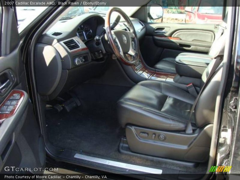 Black Raven / Ebony/Ebony 2007 Cadillac Escalade AWD