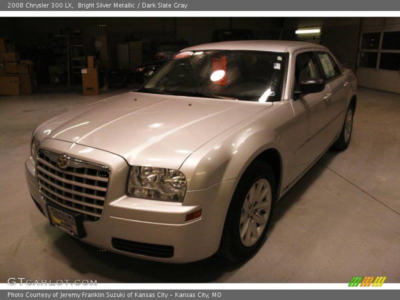 Bright Silver Metallic / Dark Slate Gray 2008 Chrysler 300 LX